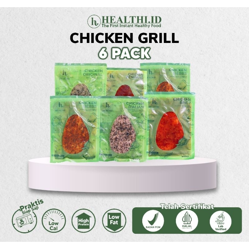 

CHICKEN HEALTHI PAKET 3 GRILL 6 PCS