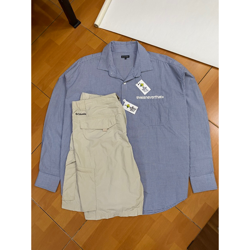 Kemeja Open Collar Thisisneverthat