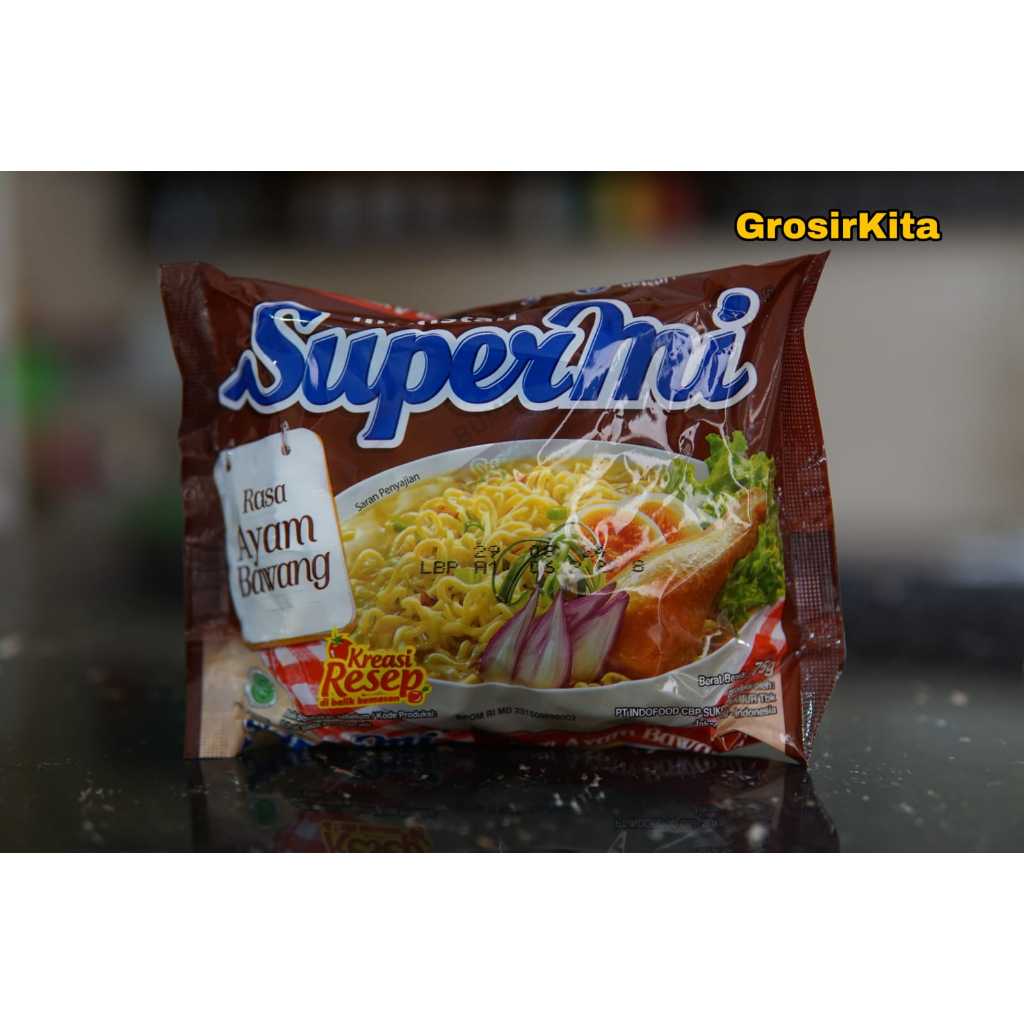 

Supermi Ayam Bawang / 75 gram