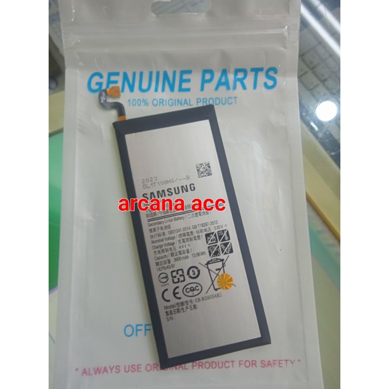 baterai batre battery Samsung Galaxy S7 EDGE G935 G934F G935FD G9350 G935W8 ORI NEW
