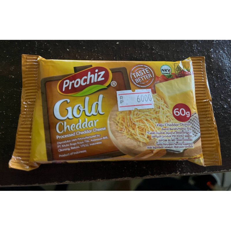 

Prochiz Gold Cheddar 60gr