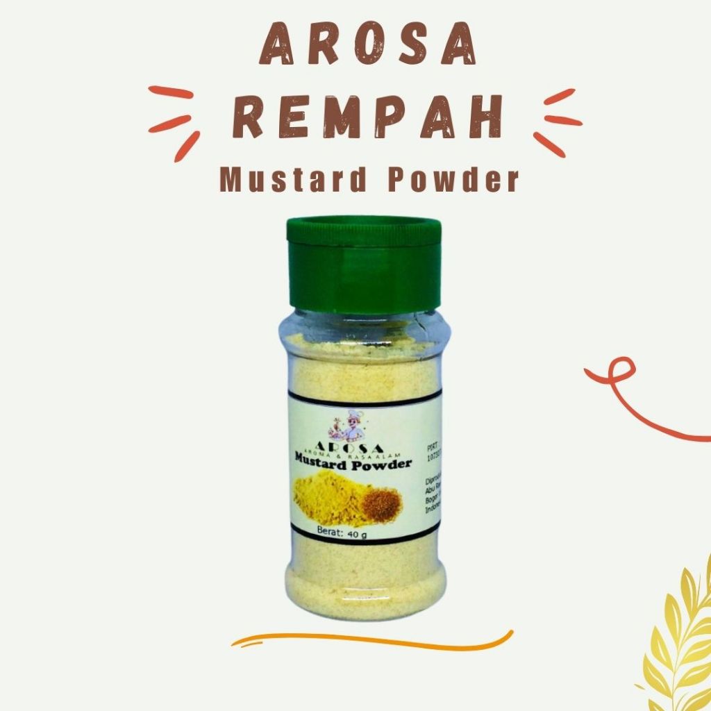 

Mustard Bubuk 40g Mustard Powder