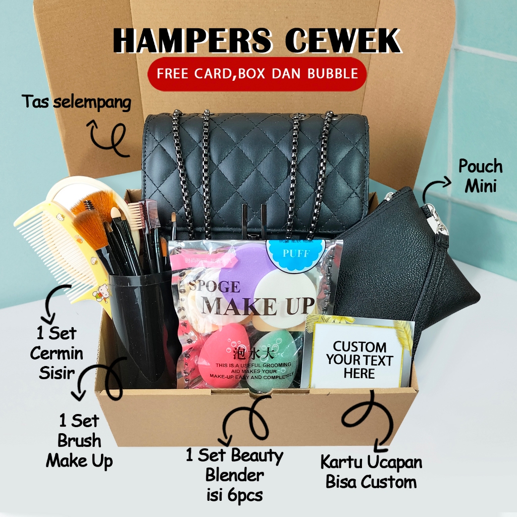 

Hampers kado ulang tahun cewek hadiah ultah pernikahan kado wisuda hadiah tas wanita