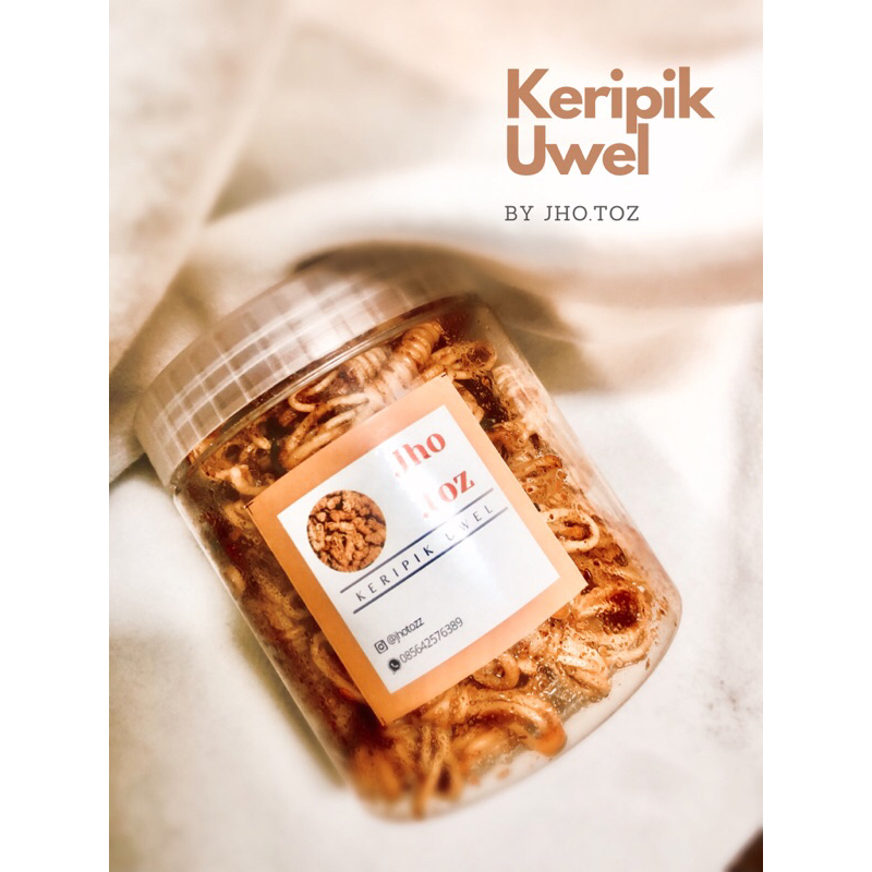 

Keripik Uwel (Keripik mie gulung)