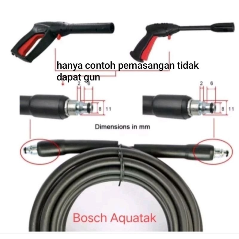 selang jet cleaner bosch aquatak