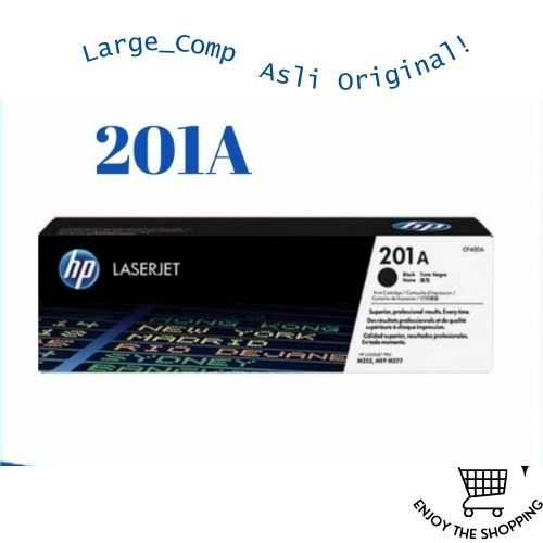 CARTRIDGE TONER HP 201A BLACK ( CF400A ) ORIGINAL 100% 201 CF 400 A
