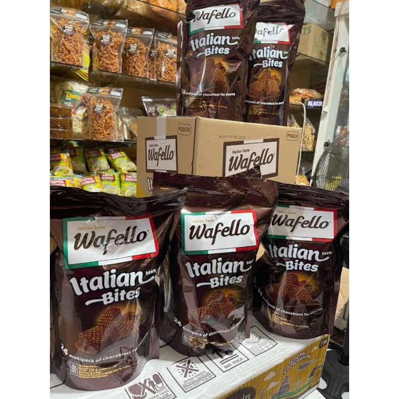 

WAFELLO WAFER COKLAT 234 GRAM