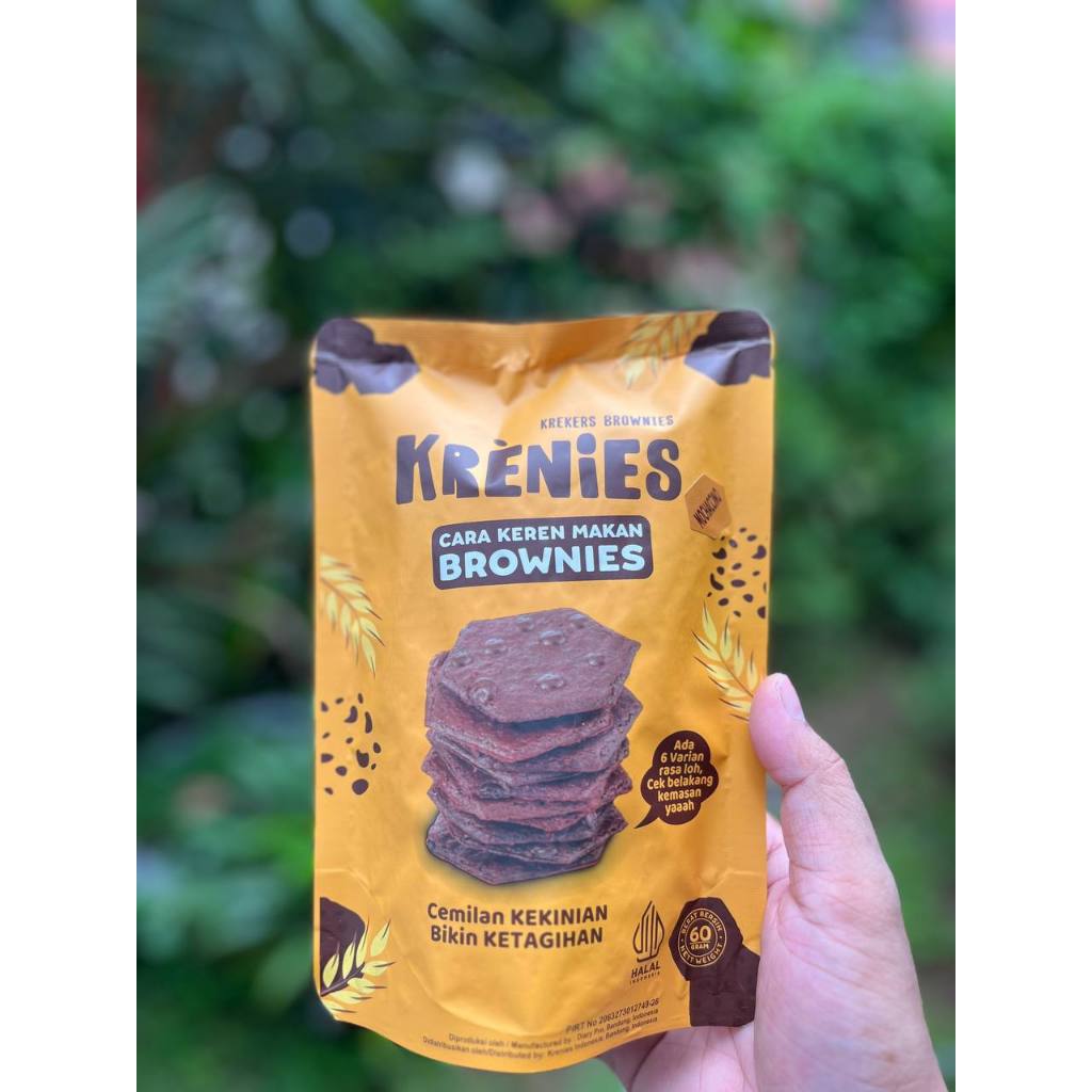 

KRENIES Krekers Brownies Moccacino ala iBar