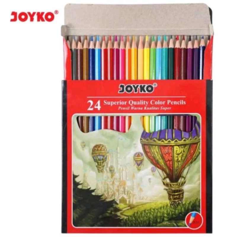 

Pensil 24 Warna Panjang Joyko Cp 101