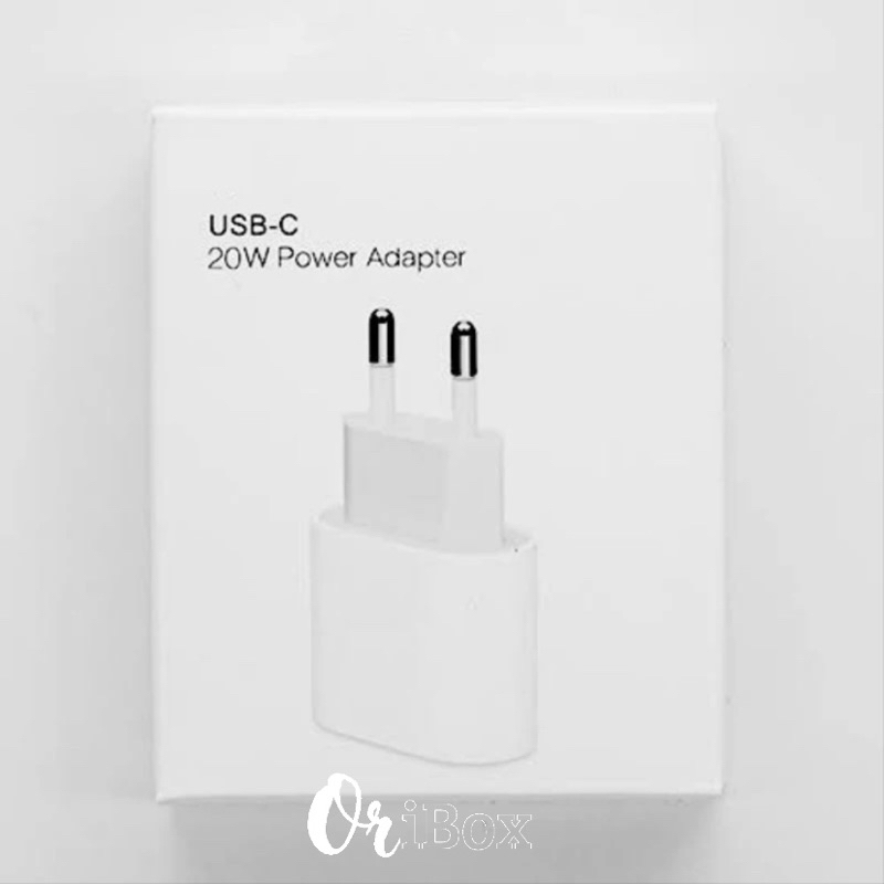 ADAPTER 20W FAST CHARGING IPHONE ORI | KEPALA CHARGER IPHONE | KEPALA CAS IPHONE