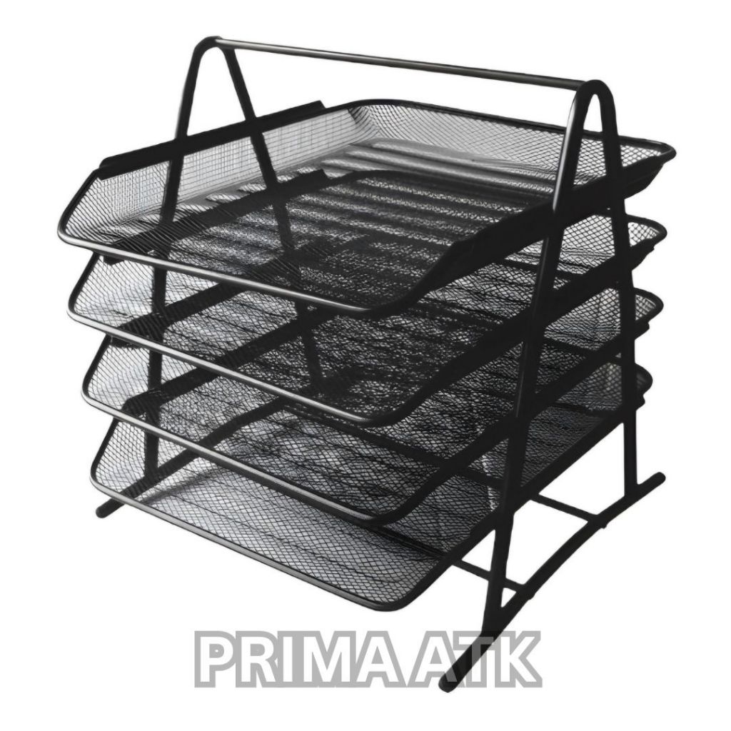 

Rak Dokumen / Rak Kertas / Document Tray 4 Tingkat/Tier KNK DT-04