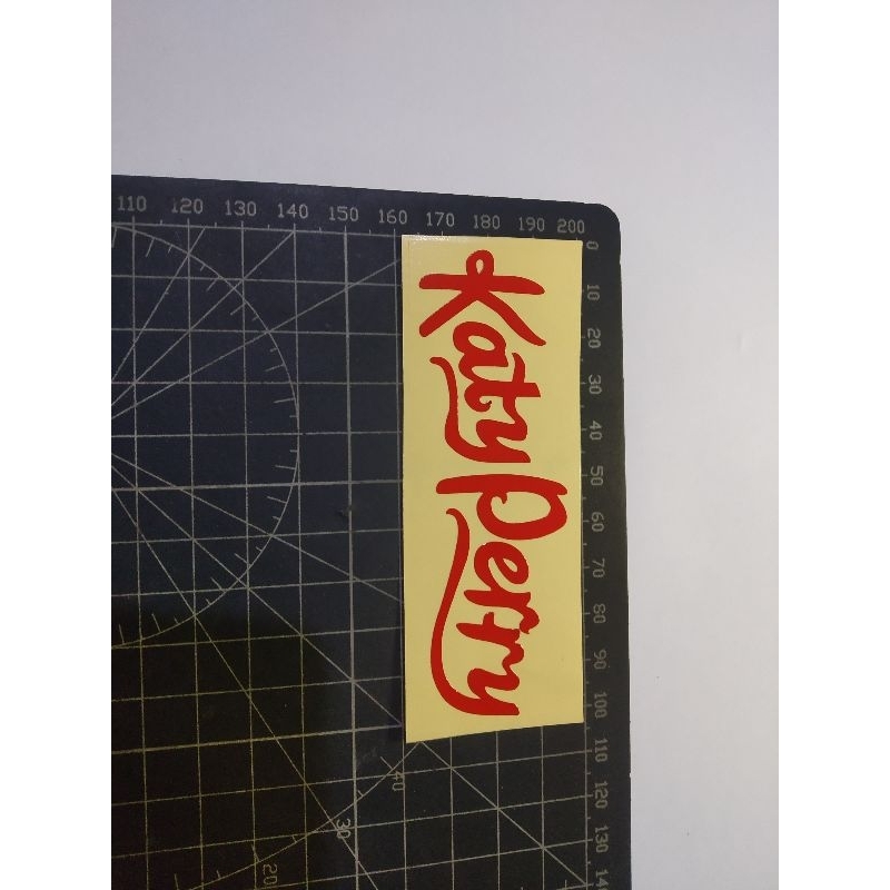 

cutting stiker Katy perry