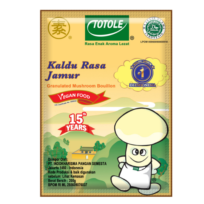 

Totole Kaldu Jamur 80gr