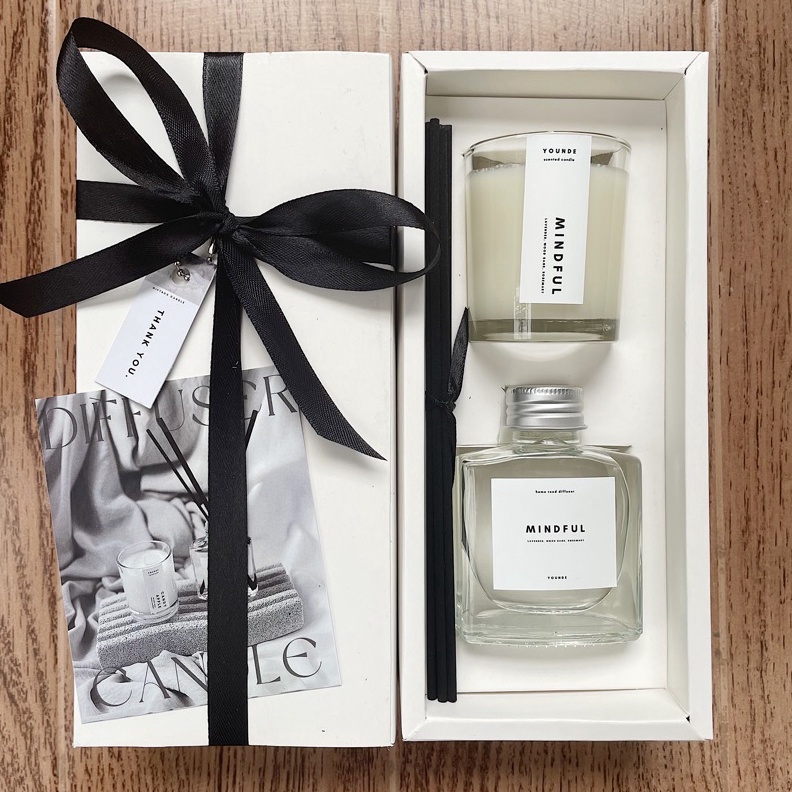 

1212 BIG SALE FASION Giftbox Scented Candle Reed Diffuser Hampers Kado Ulang Tahun Kado Wisuda Giftbox buruan