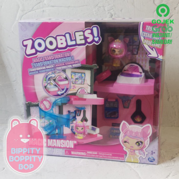 

Promo Zoobles Magic Mansion Transforming Playset with Exclusive Z-Girl Limited