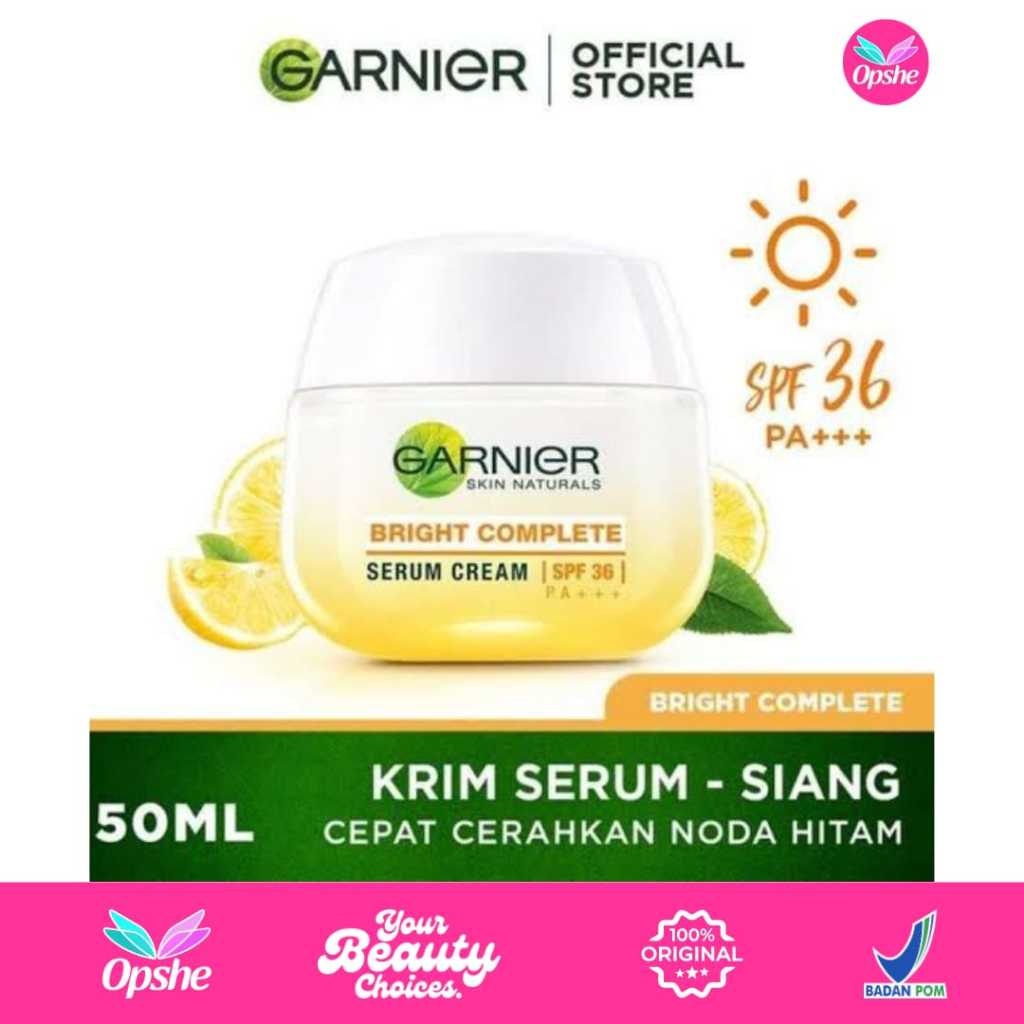 Garnier Bright Complete Serum Day Cream SPF36