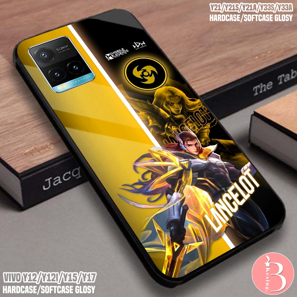 Case VIVO Y21 Y21S Y21A Y33 Y33S - Casing VIVO Y21S Y21 Y21A Y33 Y33A Y33 Motif Hero MobileLegend - 