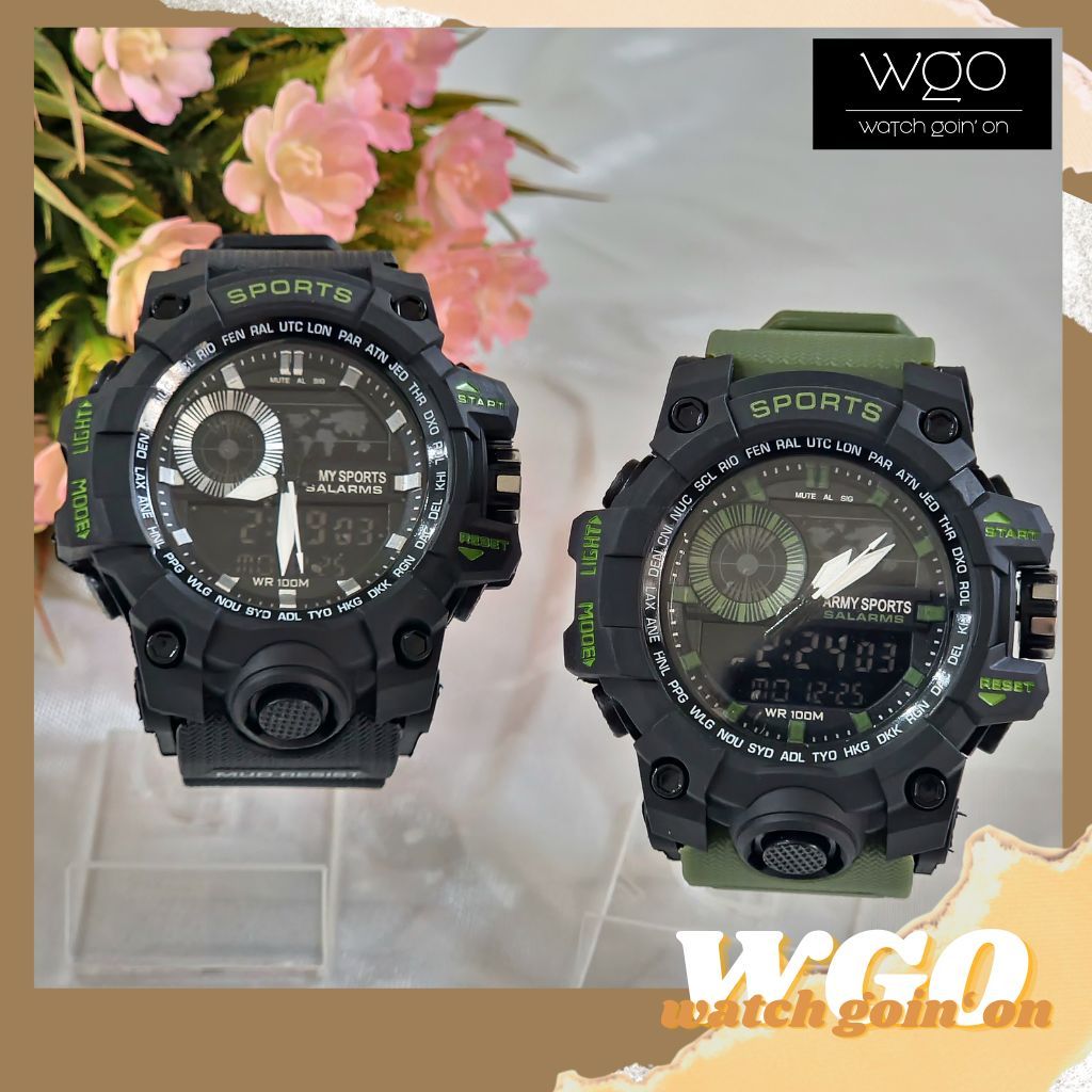 Watch Goin' On x Jam Tangan Pria Army Sports 16101