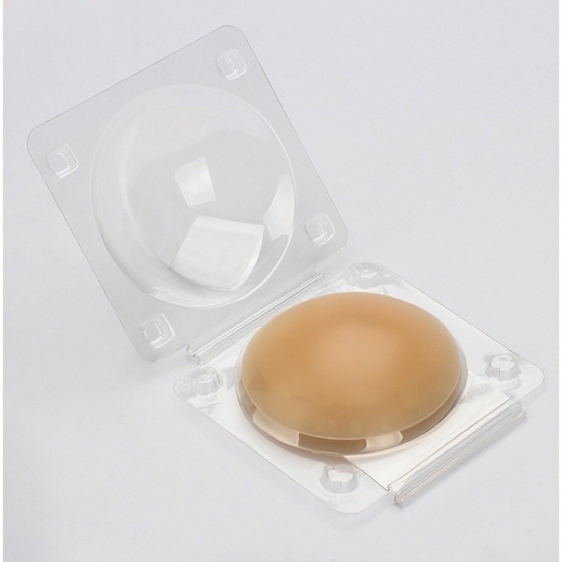 Bra pad Silikon Bra 2 pcs Silicon Penutup Pentil Nipple Cover Free Invisible Bra Size XL Diameter 8,