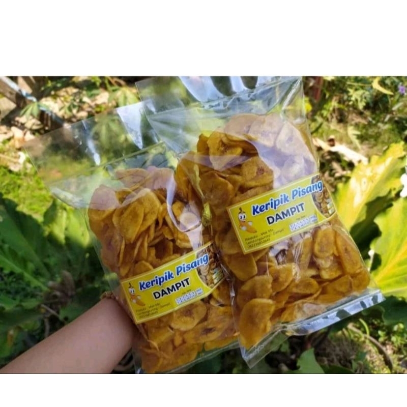 

keripik pisang manis kemasan 500gr