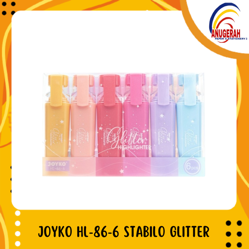 

JOYKO HL-86-6 STABILO GLITTER (SET)