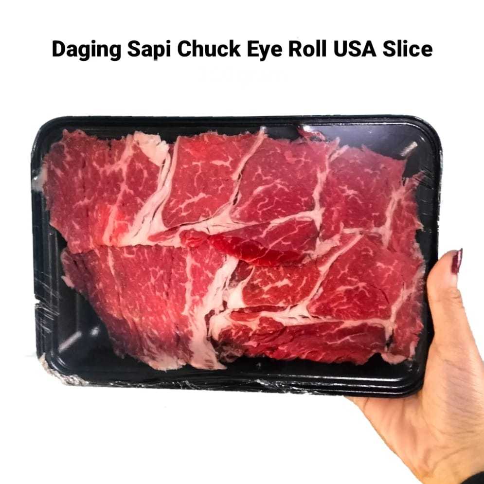 

US Chuck Eye Roll Slice Premium Beef Slice 200gram
