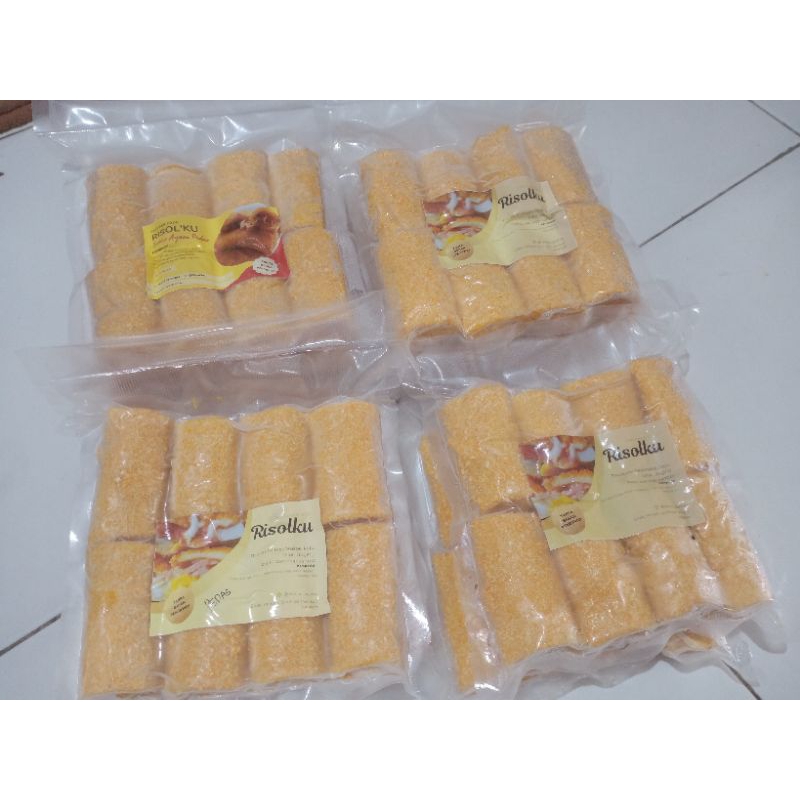 

Ssl09 Risol Mayo Beef Telur Keju Frozen Food Cemilan Murah isi 8/24/48