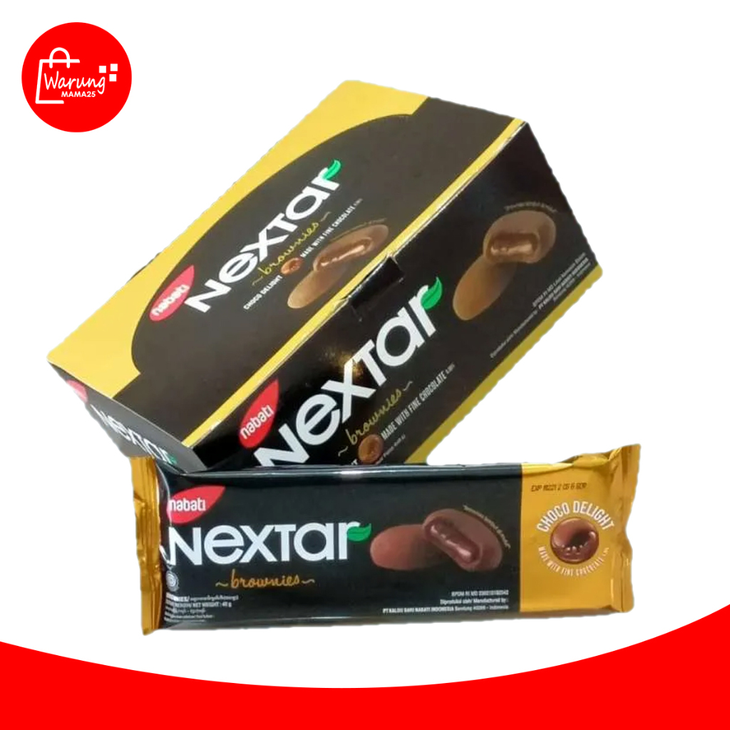 

Nextar Brownies/Nabati Nextar Brownies Coklat 1 BOX Isi 10pcs