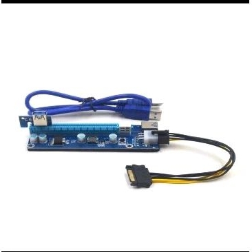 Riser 4 Kapasitor Adapter PCI E VGA card