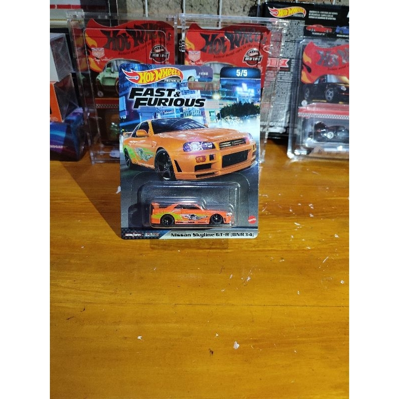 Hot Wheels ERROR Nissan Skyline GT-R (BNR34)