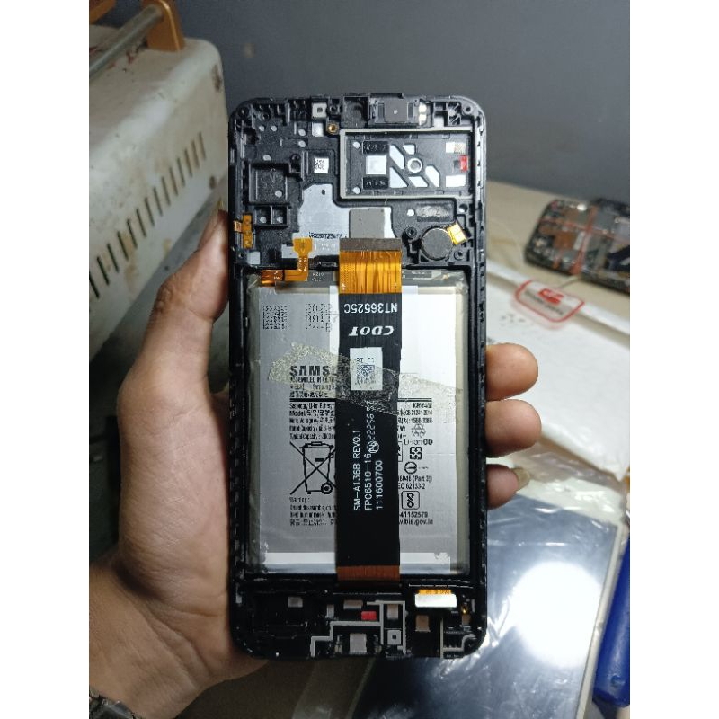 LCD Samsung A04S A13 5G Original Copotan