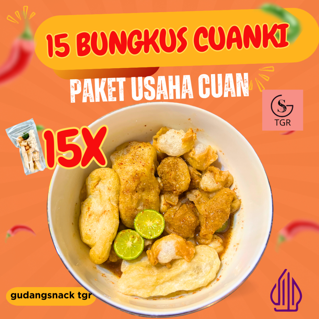 

Paket Usaha 15 Bungkus Cuanki Instan Paket Hemat