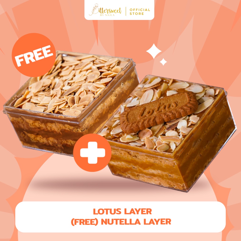 STAR Bittersweet by Najla  Lotus Layer  Nutella Layer