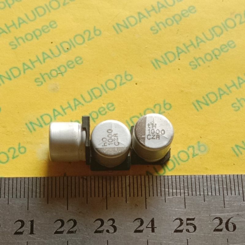 d10x10mm  1000uf C 16v smd elko  kapasitor elco capacitor solid