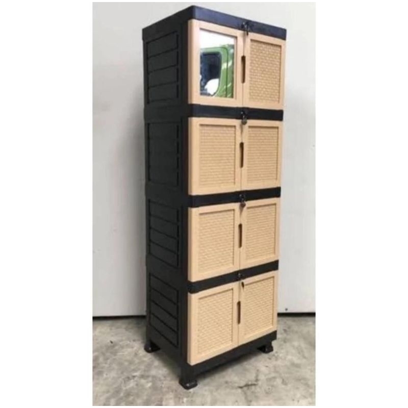 LEMARI PLASTIK GUNPLAS 4 SUSUN