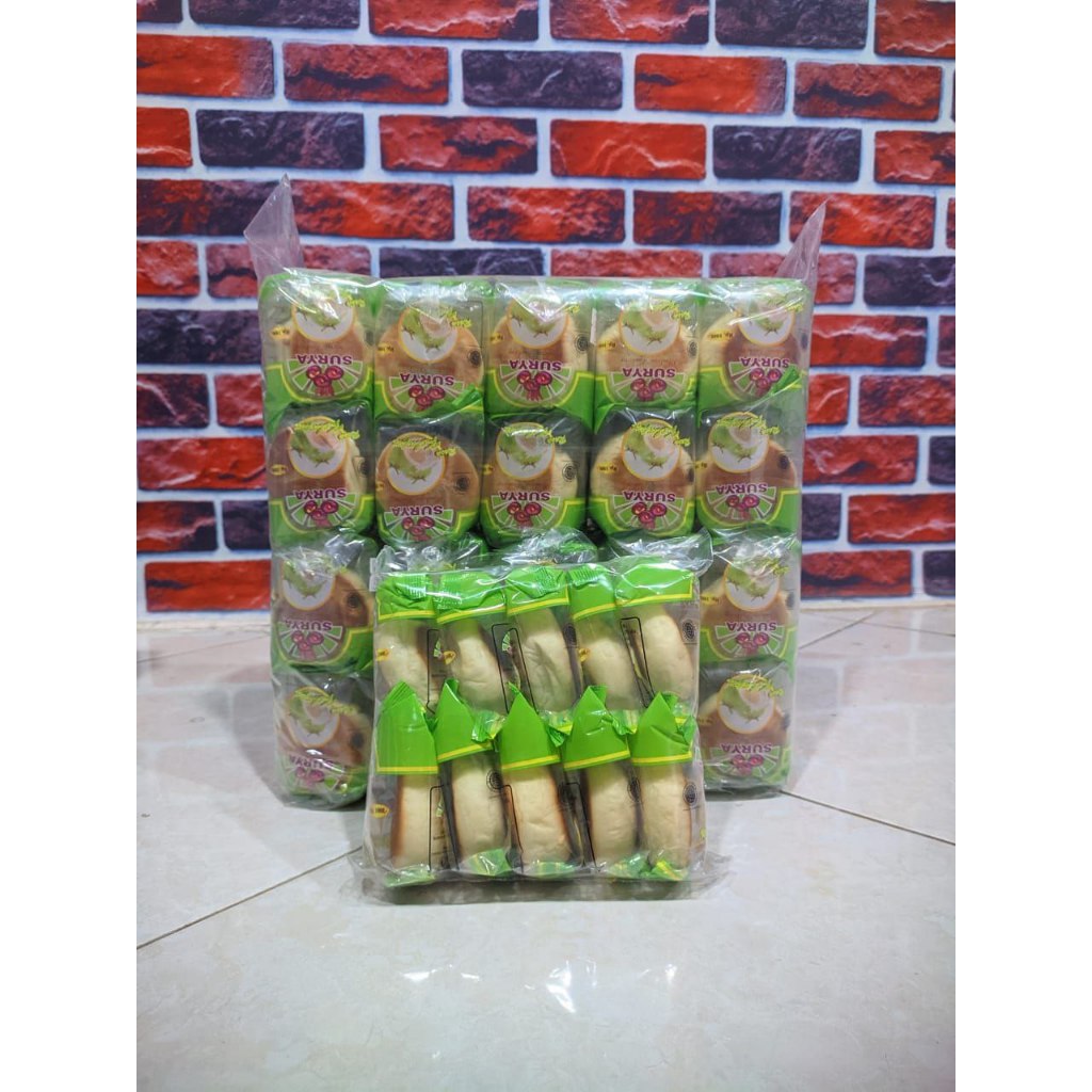 

Roti Pia Surya 1 Ball isi 10 pack 100 Roti Rasa Kelapa Enak Murah Ekonomis Jordan