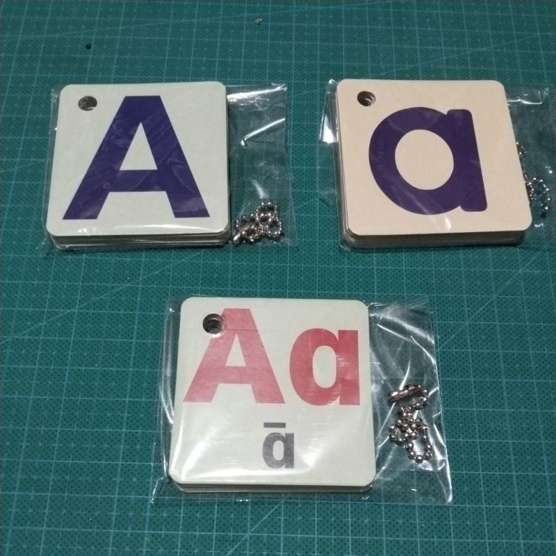 Flashcard huruf abjad, huruf besar, huruf kecil, huruf lepas