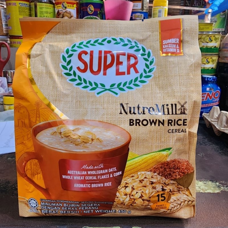 

SUPER Cereal Brown Rice 4in1 Sereal Dengan Beras Merah.