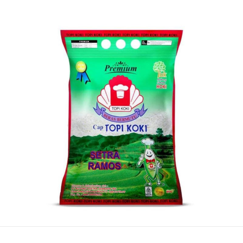 

Beras Cap Topi Koki 5kg