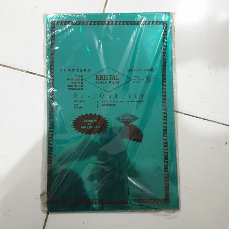 

(100 Lembar) Cover Mika Kristal Mika film RJ4