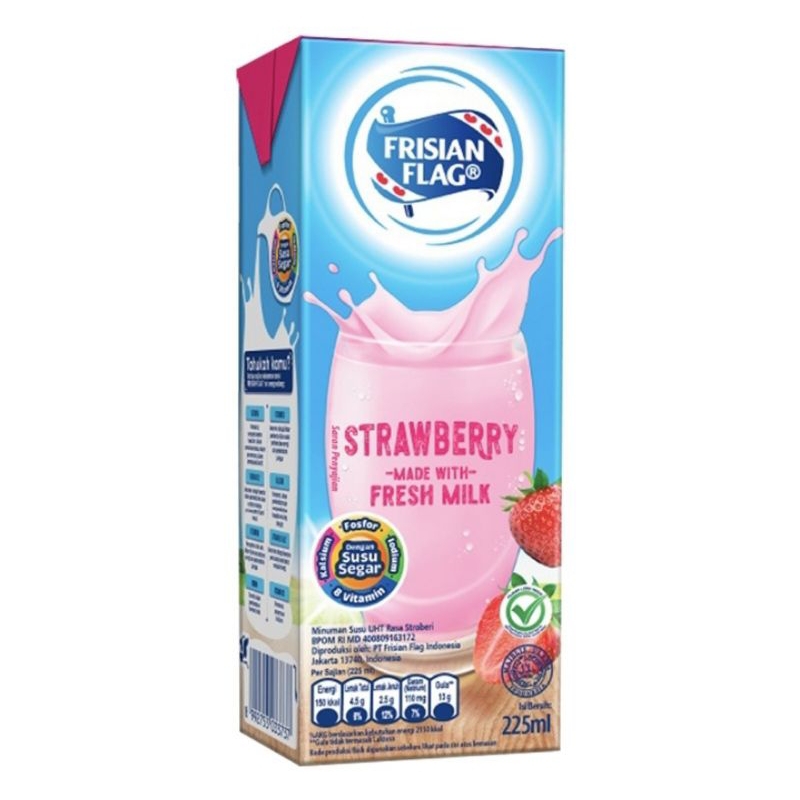 

FRISIAN FLAG Purefarm Susu UHT Stroberi 225 ml