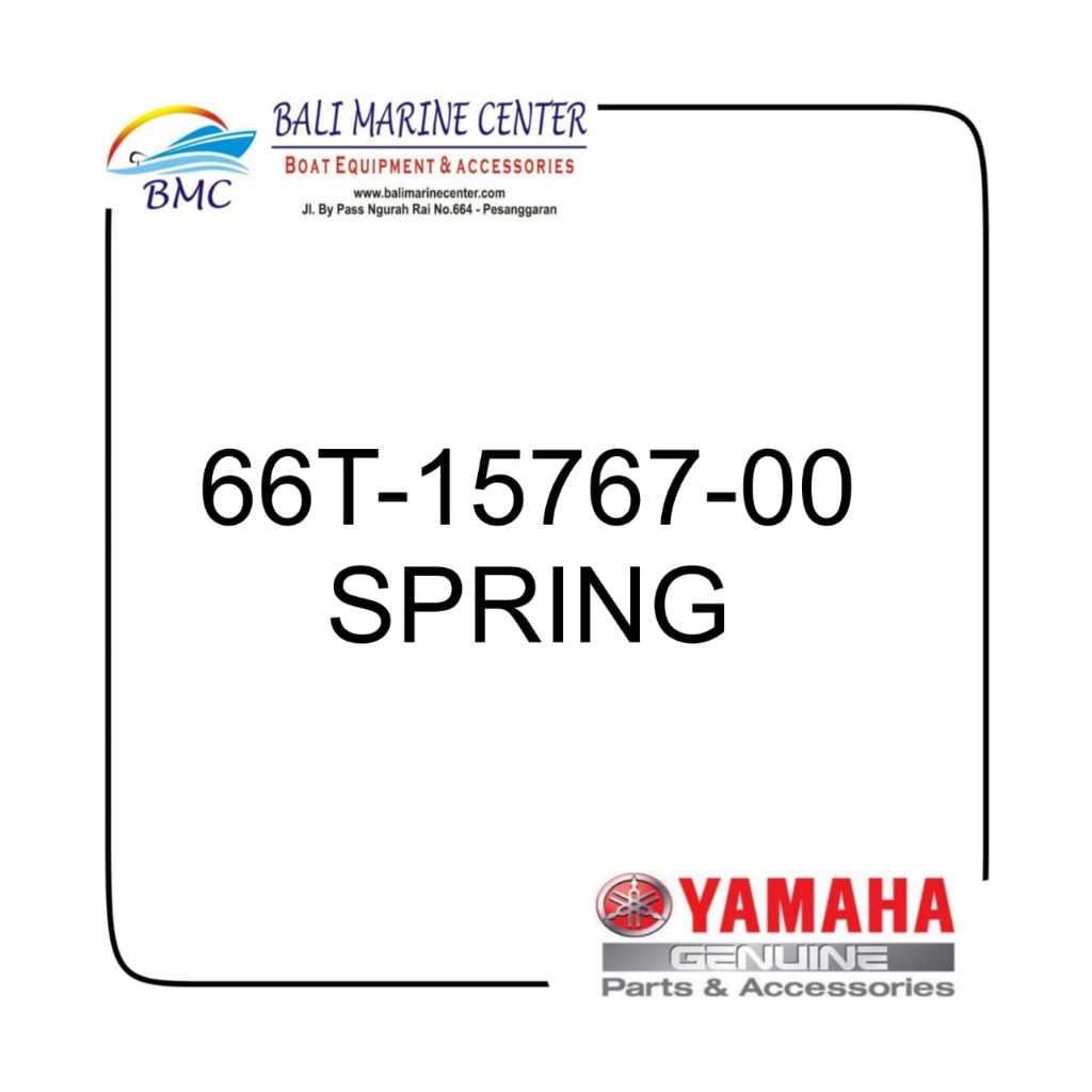 66T-15767-00 SPRING ORI YAMAHA