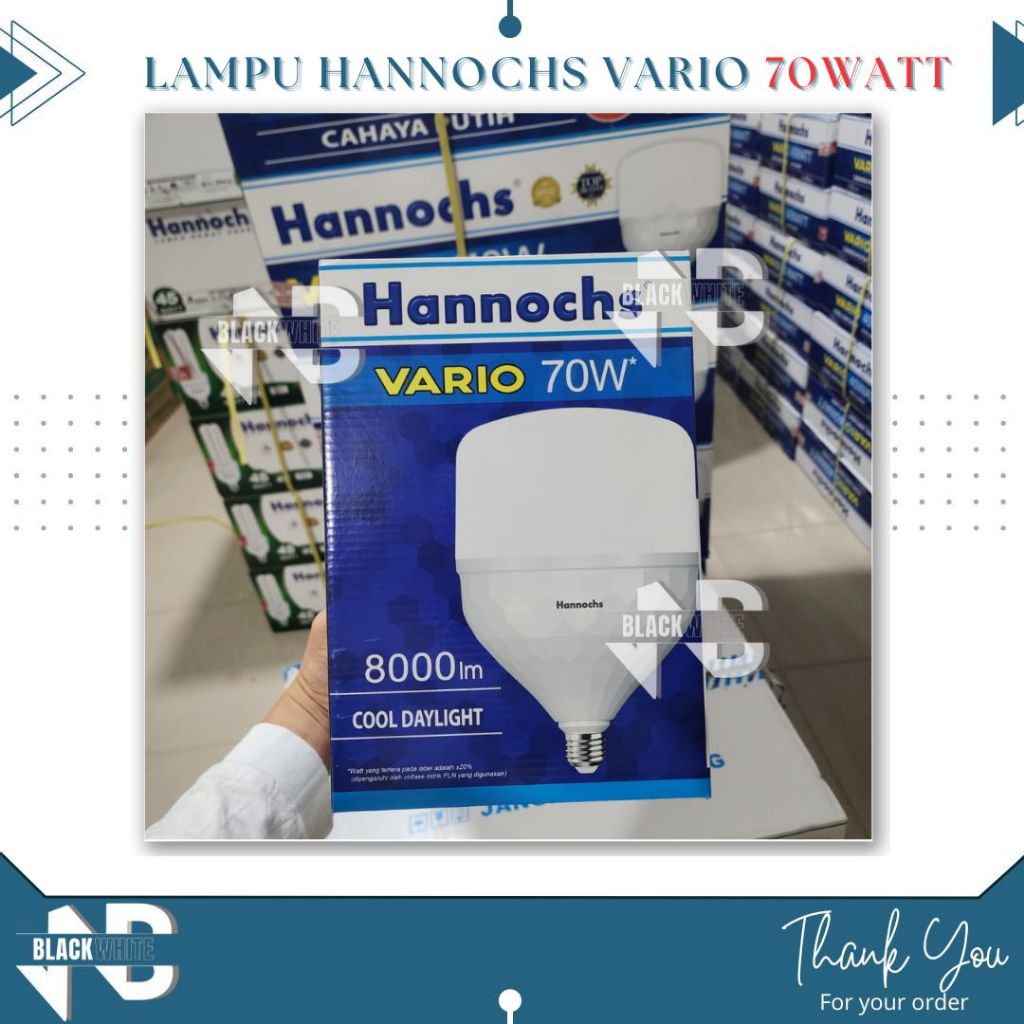 {GROSIR 5 PCS} Lampu Hannochs Vario 70w - Lampu Led Hannochs - Hannochs Vario 70 watt