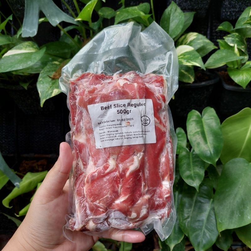 

Beef Slice Low Fat Reguler 500 Gram