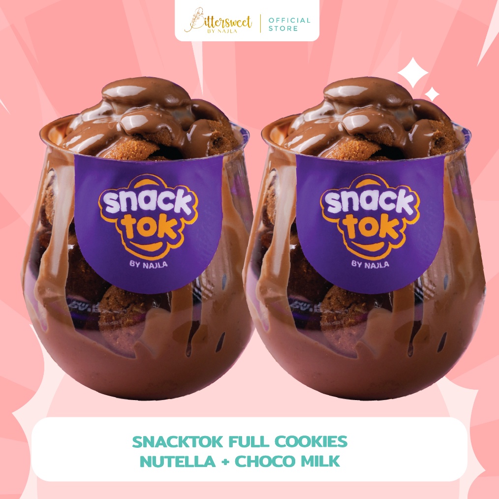 

TERBARU Bittersweet by Najla Bundle Snacktok Full Cookies Choco Milk Nutella