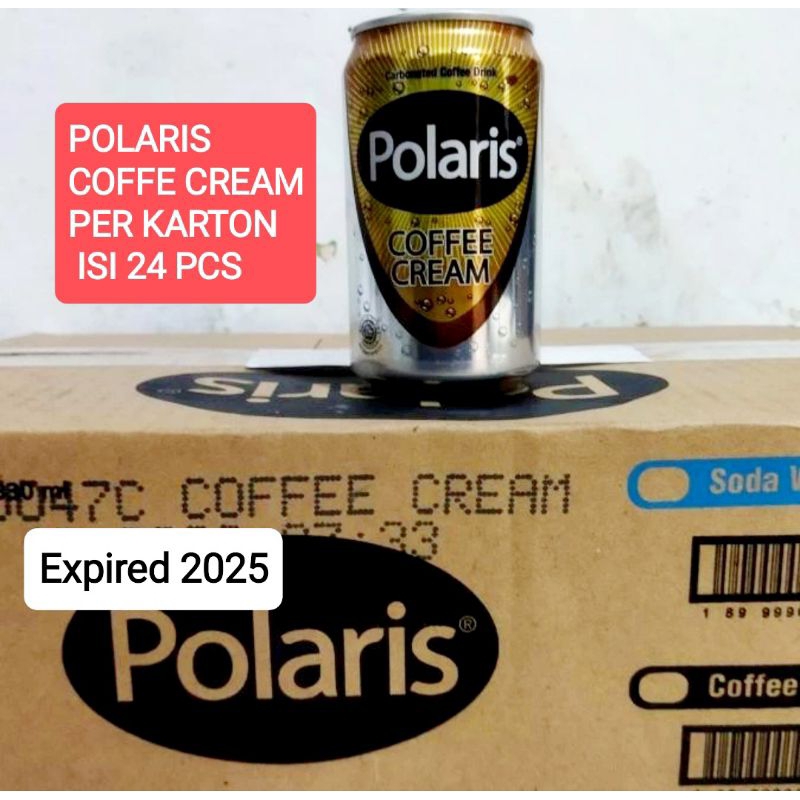 

POLARIS Coffe Cream / Sarsaparilla Soda per KARTON isi 24