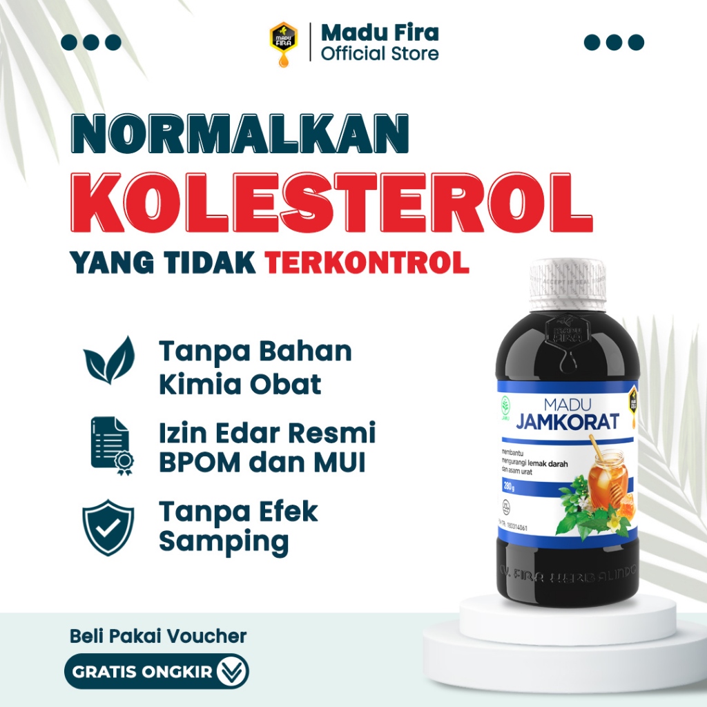

Madu Jamkorat Original Atasi Kolesterol