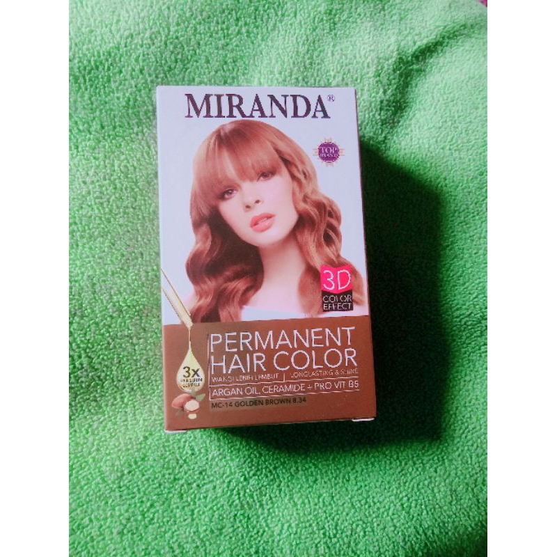 Miranda Hair Color varian golden brown
