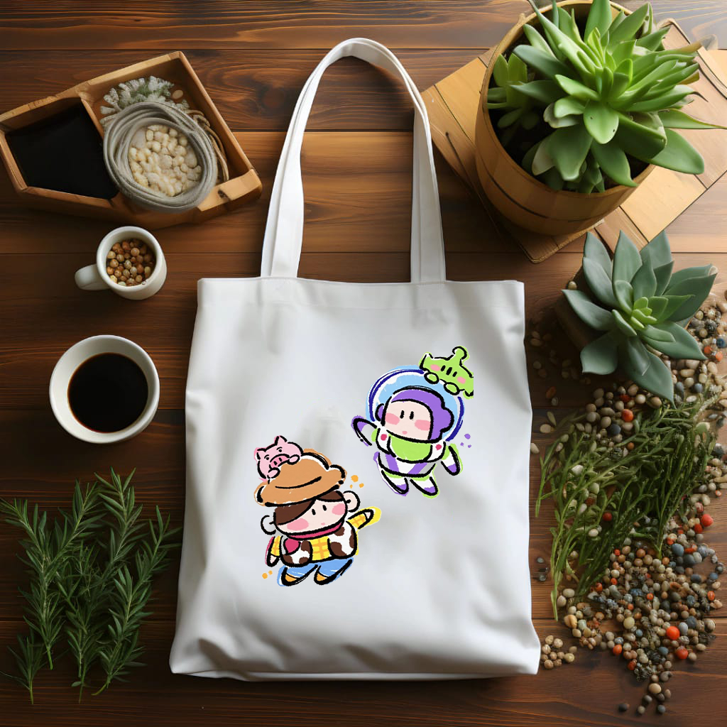 Totebag Gambar Toy Story Lucu