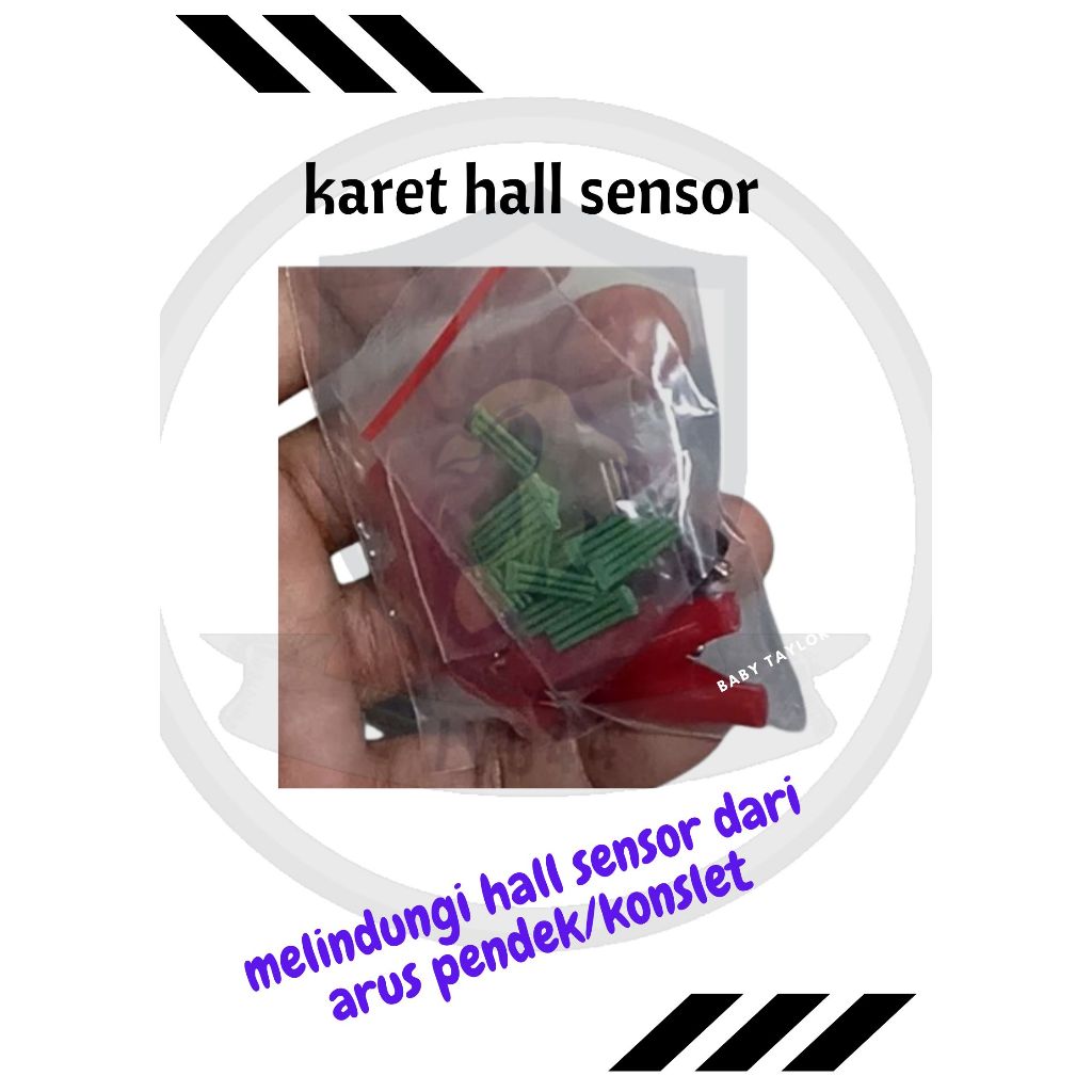 Karet Hall sensor sepeda dan motor listrik/ Insulator hall sensor